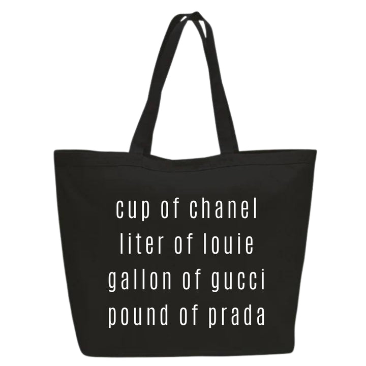 LUXE RECIPE XL TOTE BAG