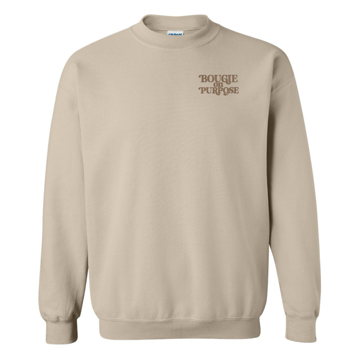 BOUGIE ON PURPOSE SWEATSHIRT