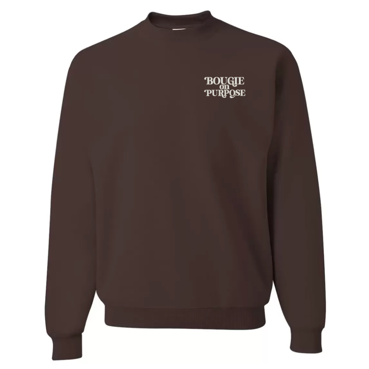 BOUGIE ON PURPOSE SWEATSHIRT