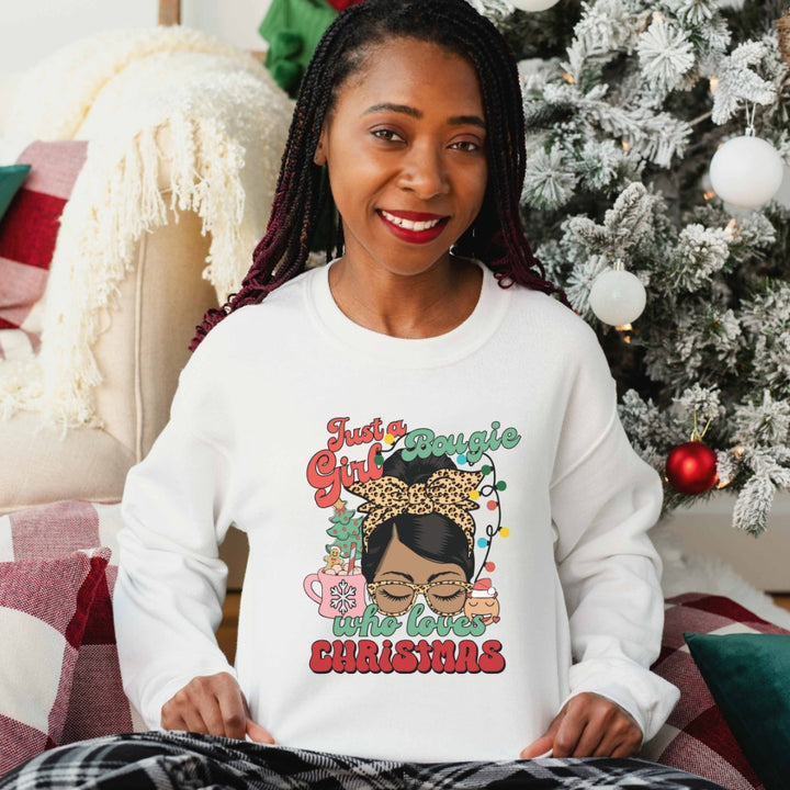 BOUGIE GIRL LOVES CHRISTMAS CREW
