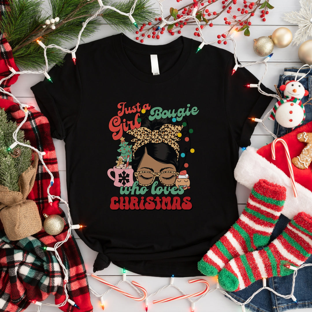 BOUGIE LOVE CHRISTMAS T-SHIRT