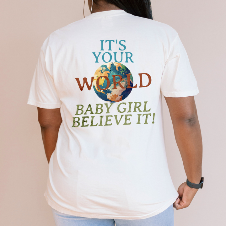 IT'S YOUR WORLD STREET CHIC T-SHIRT