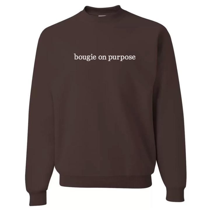BOUGIE ON PURPOSE SWEATSHIRT