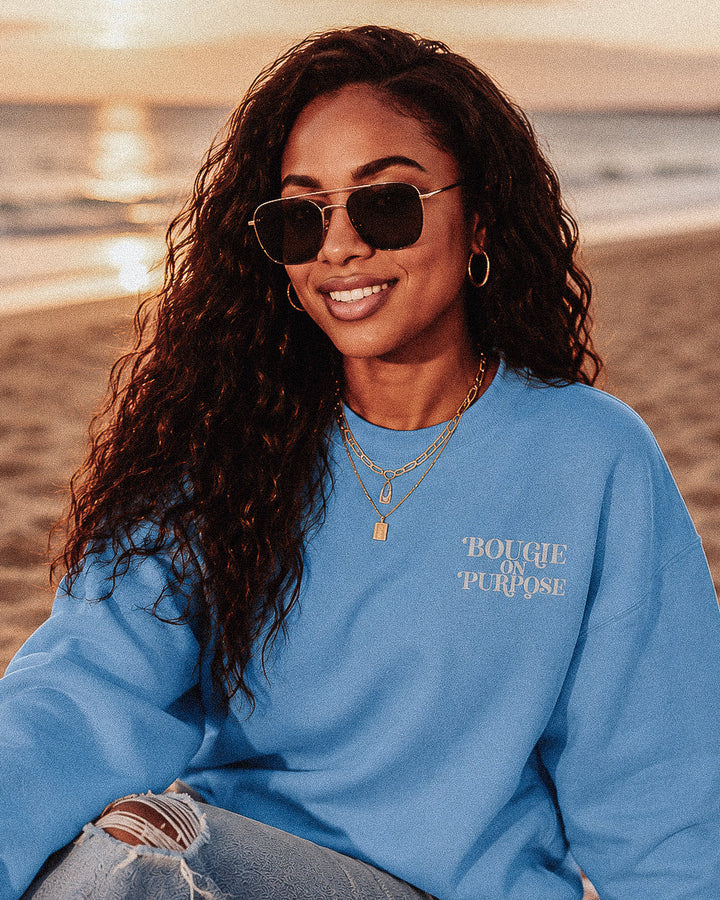 BOUGIE ON PURPOSE SWEATSHIRT