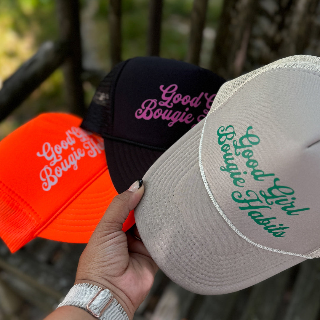 Good Girl Bougie Habits Trucker Hat