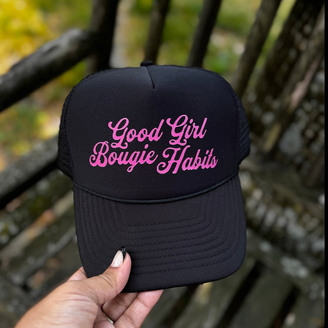 BOUGIE HABITS TRUCKER HAT