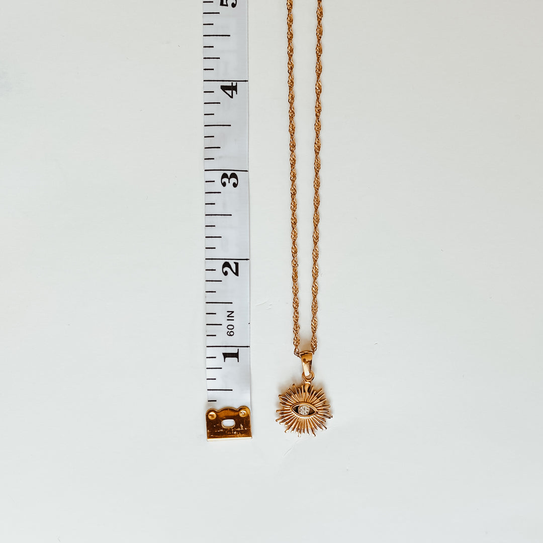 Eye of the Tiger Pendant Necklace