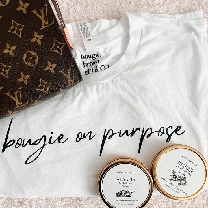 BOUGIE ON PURPOSE T-SHIRT