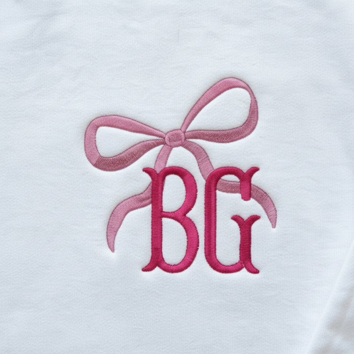 COQUETTE MONOGRAM CREW