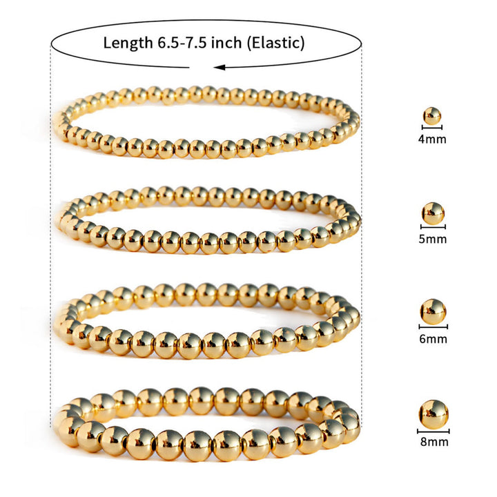 YOURS TRULY BEAD BRACELET